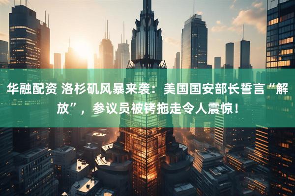 华融配资 洛杉矶风暴来袭：美国国安部长誓言“解放”，参议员被铐拖走令人震惊！