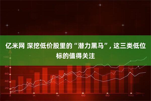 亿米网 深挖低价股里的“潜力黑马”, 这三类低位标的值得关注