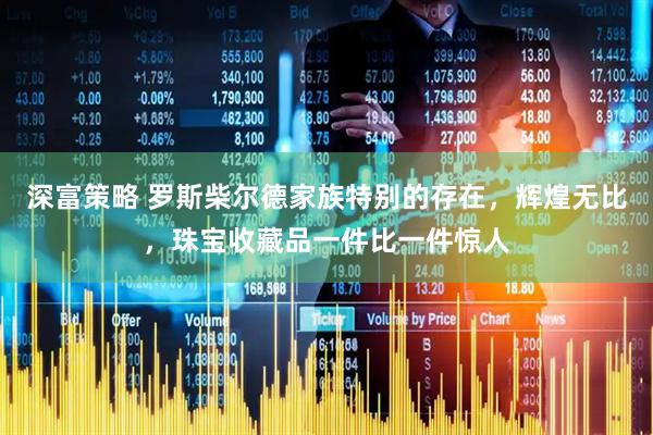 深富策略 罗斯柴尔德家族特别的存在，辉煌无比，珠宝收藏品一件比一件惊人